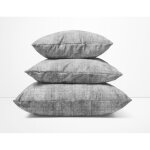 Velvet grey furniture coussin en tissu doux velout antimacchia cm. 40 - 50 - 60 fabriqu en italie cm. ...