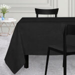 Nappe rectangle 150x250 cm venise noir, par soleil d'ocre