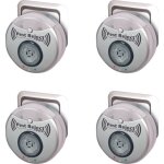 Pest reject pro - lot de 4 venteo rpulsif nuisibles repulse power - ultrasons et lectromagntisme - ...