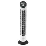 Ventilateur colonne oscillant cecotec energysilence 790 skyline 50w 3 vitesses h76cm d760cm noir