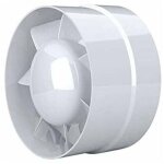 Ventilateur extracteur d'air, �conomique 100mm, 12w / 130m�, extracteur axial conduit en ligne : salle ...