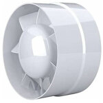 Ventilateur extracteur d'air, �conomique 100mm, 12w / 130m�, extracteur axial conduit en ligne : salle ...