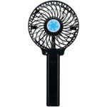 Ventilateur � main portable, ventilateur mini � main, usb rechargeable pliable mini ventilateur refroidisseur ...