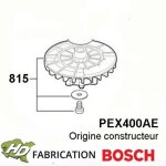Ventilateur pour ponceuse excentrique pex 4000ae et autres modeles bosch - 2609005197