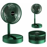 Ventilateur portable pliable, rechargeable sur pied usb, 3 vitesses, 1200 mah, ventilateur  piles pour ...