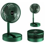 Ventilateur portable pliable, rechargeable sur pied usb, 3 vitesses, 1200 mah, ventilateur � piles pour ...