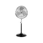 S plus - ventilateur sur pied s. plus vm 50 pi. 2 120w 3 vitesses d43cm chrom
