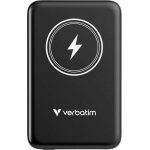 Verbatim - charge 'n' go magnetic wireless powerbank (batterie supplmentaire) 10000 mah fast charge, ...
