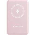 Verbatim - charge 'n' go magnetic wireless powerbank (batterie supplmentaire) 5000 mah fast charge, ...