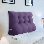 Vercart - compens coussin de lecture triangulaire de repos au lit dossier tte de lit soutien dorsal ...