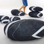Coussin de pierre 3d imprim dcoration  la maison pouf accessoires de photographie personnalis 7 picesmarb ...