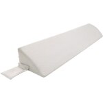 Coussin triangulaire pour lit 180 x 25 x 15 cm ? mousse haute densit� ? comble les espaces entre matelas ...