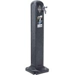 Verdemax - prosperplast fontaine haute tanker 24x24x90 cm en noir