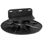 Verindal - plot pour terrasse bois r�glable - 40 � 50 mm unit�