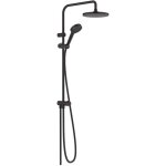 Vernis blend - set de douche showerpipe 200 reno, ecosmart, noir mat 26099670 - hansgrohe