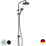 Hansgrohe - vernis blend colonne de douche 200 1jet reno noir mat