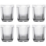 Verre en cristal, 300 ml, lot de 6