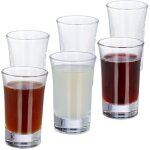 Verres � liqueur, lot de 12, verres � shots, 4 cl, verres � digestif, expresso, schnaps, shooters, transparent ...