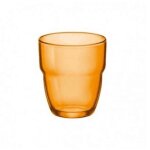 Verres modulo bormioli rocco couleur orange pack de 3 pièces Verres modulo bormioli rocco couleur orange pack de 3 pièces