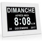 Versaillesfr - horloge électronique à affichage lcd, affichage clair et grand caractère, gradation automatique ... Versaillesfr - horloge électronique à affichage lcd, affichage clair et grand caractère, gradation automatique ...