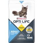 Versele - laga - croquettes opti life chat adulte light poulet : 7. 5 kg