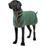 L, vert)peignoir pour chien, peignoir en microfibre pour animaux de compagnie, chien absorbant humidit� ...