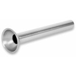 Tube remplissage inox �22mm pour poussoir � saucisses, 195mm, alimentaire ? vertes