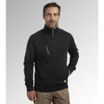 Diadora - sweat de travail utility sweatshirt hz litework - m - noir