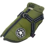 V�tements d'automne et d'hiver pour chiens v�tements rembourr�s en coton chaud imperm�able pour animaux ...