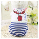 Vtements pour chiens chemises pour chiots  rayures t - shirt de marin pour animaux de compagnie vtements ...