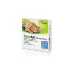 Vetoquinol drontal - comprim�s antiparasitaires pour chats - 2 pcs.