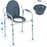 Mophorn - vevor chaise percee, chaise de nuit avec siege plus large, hauteur reglable sur 7 niveaux, ... Mophorn - vevor chaise percee, chaise de nuit avec siege plus large, hauteur reglable sur 7 niveaux, ...