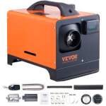 Vevor chauffage diesel tout - en - un portable 12 / 24 v 5 kw rechauffeur deair diesel 0, 16 - 0, 52 ...