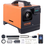 Vevor chauffage diesel tout - en - un portable 12 v 5 kw rechauffeur deair diesel 0, 16 - 0, 52 l / h ...