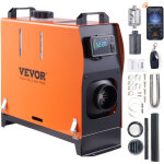 Vevor chauffage diesel tout - en - un portable 12 v 8 kw 0, 16 - 0, 62 l / h rechauffeur deair diesel ...