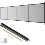 Mophorn - vevor cloture de piscine, barriere de piscine creusee 1, 21x3, 66 m cloture amovible de securite ...