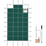 Mophorn - vevor couverture de securite pour piscines creusees 5, 5x11 m, maille verte avec marches deextremite ... Mophorn - vevor couverture de securite pour piscines creusees 5, 5x11 m, maille verte avec marches deextremite ...