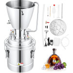 Mophorn - vevor distillateur alambic 70 l chaudiere a spiritueux en inox alimentaire distillateur dealcool ...