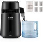 Vevor distillateur deeau 4 l machine a eau distillee 1 l / h 750 w machine a distiller leau interieur ...