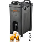 Vevor distributeur de boissons isotherme 19 l distributeur d?eau chaude et froide non electrique conservation ...