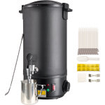 Vevor fondoir a cire electrique 10 l grande capacite pot de fusion cire bougie 1100 w bec verseur machine ...