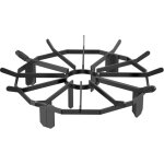Mophorn - vevor grille a buches, grille a feu cheminee robuste de 27 pouces avec 6 pieds de support, ... Mophorn - vevor grille a buches, grille a feu cheminee robuste de 27 pouces avec 6 pieds de support, ...