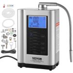 Vevor ioniseur deeau ph 3, 5 - 10, 5 purificateur deeau a lacide alcalin orp + 500 a - 550 mv electrolyseur ...