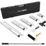 Vevor kit lames deecumage pour cloisons seches, lames deecumage 178 / 254 / 356 / 406 / 610 mm manche ...
