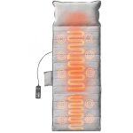 Vevor matelas de massage complet du corps avec chaleur, coussin de massage chauffant a 10 moteurs de ...