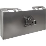 Vevor - plaque de fixation pour chargeuse compacte, 6, 4 mm, plaque de montage a fixation rapide, avec ...