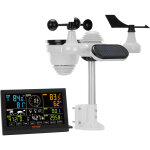 Station meteo interieur exterieur sans fil 7 en 1 grand ecran couleur 7, 5 po station meteo numerique ...