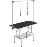 Vevor table de toilettage pour chien animaux de compagnie pliable 1137, 9x609, 6 mm capacite charge 149, ...