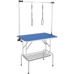 Vevor table de toilettage pour chien animaux de compagnie pliable 914, 4x609, 6 mm charge 149, 7 kg avec ...