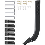 Vevor tige de labourage de lame de caisson 464 x 209mm tige de grattoir de scarificateur 5 pieces tige ...